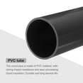 thumbnail image 4 of Unique Bargains PVC Rigid Round Pipe 67.8mm ID 75mm OD 20cm/8' Length Light Grey High Impact for Water Pipe, Crafts, Cable Sleeves, 4 of 6