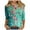 17 Multicolor, variant on Womens Tops Dressy Casual 3/4 Sleeve Shirts Ladies Blouses Summer Boho Floral Printed Tees Blouse Crewneck Loose Fit T Shirts Elegant Tunic Tops Comfy Pullover Trendy Tshirts