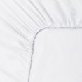 thumbnail image 1 of Sábana Ajustable De Algodón con Sábana Cómoda Durable De 15"De Ancho Y Transpirable Blanco Completo (74 "x53" / 190x137cm), 1 of 6