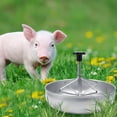 thumbnail image 3 of Pig Feeding Container, with Plastic Groove Rod 25 X 6.7Cm Pig Feed Trough, Dog Feeding Equipment Other Animals for Home, 3 of 8