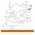 thumbnail image 3 of Fits 07-11 CR-V 2.4L Front Hood Hinge Bracket Left Side HO1236122 60170SWA000ZZ, 3 of 5