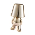 thumbnail image 1 of Lámpara de mesa con control táctil, recargable por USB, para decoración del hogar, regalo de inauguración de la casa, lámpara de escritorio LED de 3 Posición de oro, 1 of 9
