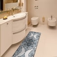 thumbnail image 5 of Ottomanson Non-Slip Hallway Runner Rug 20" x 59" Perfect for High Traffic Areas, Off-White Oriental, 5 of 8