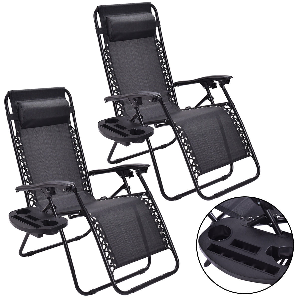 Zero Gravity Chair-Black 