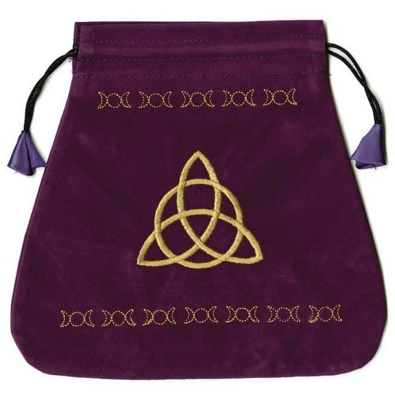 Bolsas de Lo Scarabeo Tarot Bags From Lo Scarabeo: Triple Goddess Velvet Tarot Bag (Other)