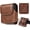 Brown, variant on Holster for Samsung Galaxy Z Flip 7/6/5, Premium Leather Phone Pouch with Belt Clip Belt Case for Motorola Razr Plus, Moto Razr -Black