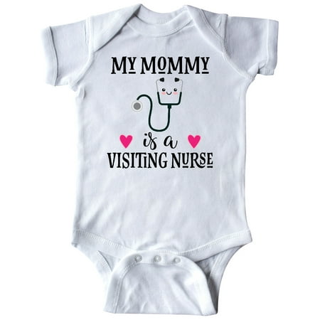 

Inktastic Visiting Nurse Mommy Gift Baby Girl Bodysuit
