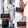 thumbnail image 2 of Bolsa de fin de semana ITIEZY para mujer, bolsa de viaje con compartimento para zapatos, 2 of 7