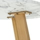 thumbnail image 3 of MESA FRANKFURT 80CM IMITACIÓN PIEDRA SINTERIZADA COLOR BLANCO, 3 of 8