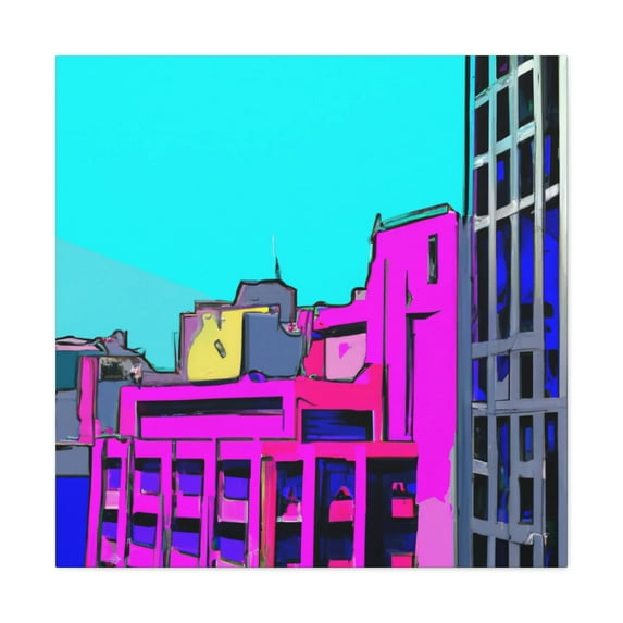 Minimalist Pop Mosaic - Canvas