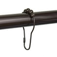 thumbnail image 4 of (3 pack) Mainstays, Shower Curtain Rollerball Hooks, Bronze, 12Piece/Set, 100% Iron, 4 of 8