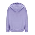 thumbnail image 5 of Women Oversized Zip Up Hoodie Fall Fashion 2025 Casual Fall Winter Jacket Trendy Long Sleeve Sweatshirt with Pocket, 5 of 6