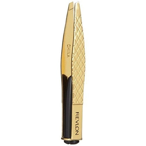 Revlon Gold Series Titanium Coated Lighted Slant Tweezers