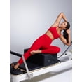 thumbnail image 3 of Sujetador deportivo CRZ YOGA Butterbreeze, cuello redondo, color rojo chile, talla L, 3 of 5