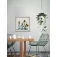 thumbnail image 5 of Parvez Taj Sunflowers in Blue Vase Framed Painting Print, 5 of 6