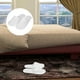 thumbnail image 2 of 10 pares de pantuflas desechables para fiestas, interiores y hoteles (blancas), 2 of 5