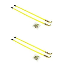 (2) Packs of 26" Snow Plow Blade Marker Guide Kit Yellow Fits Diamond Meyer 09916 Snowplow