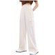 thumbnail image 1 of Odeerbi 5-16 Años Niñas Cargo Pantalones Deportes Pantalones Pierna Ancha Primavera Color Sólido Suelto Pantalones de Trabajo Con Múltiples Bolsillos, 1 of 5