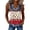 Red-3, variant on Womens 250th Anniversary USA Tank Top V Neck American Flag Print Patriotic Shirt 4th of July Outfit Casual Summer Tops for Women
