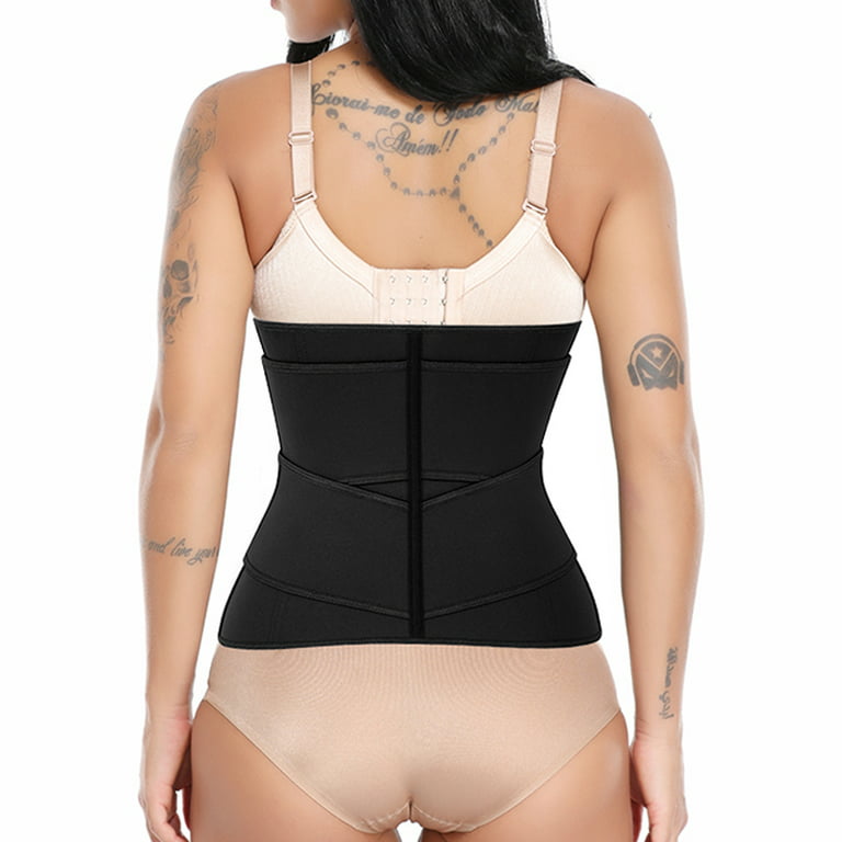 Sticky Tummy Control Waist Trainer Reducing And Shaping Girdles Female  Modeling