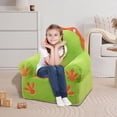 thumbnail image 4 of Folding Children'S Sofa Backrest Armchair 2 In 1 Folding Children'S Sofa Cute Cartoon Lazy Sofa Baby Chairs Comfy Foldable Couch & Reading Chair Without Padding or Padding Core Sofa Cover Happy 2026!, 4 of 5