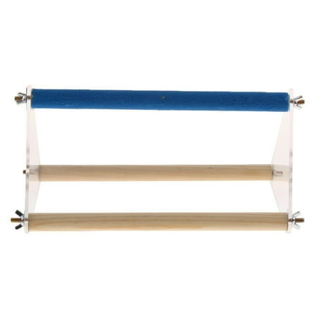Stand Platform Chew Toy Perches Bird Toy Paw Grinding Clean For Bites L