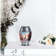 thumbnail image 5 of Eiffel Tower Oli Painting Small Urn For Ashes Keepsake - Urns For Ashes Adult Male - Urns For Ashes Adult Female Mom - Small Urn For Human Ashes - Memorial Ashes Keepsake (Size -3inch,1Pcs), 5 of 5