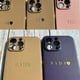 thumbnail image 4 of Funda de piel de cordero de lujo con revestimiento para iPhone 16, 15, 14, 13, 12, 11 Pro Max, personalizada, con iniciales y nombre, 16, 15 Pro, 4 of 5