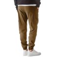 thumbnail image 3 of Men’s Casual Cargo Jogger Pants with Elastic Waistband Drawstring Multiple Pockets Relaxed Fit Lightweight Material Tapered Leg Design, 3 of 3