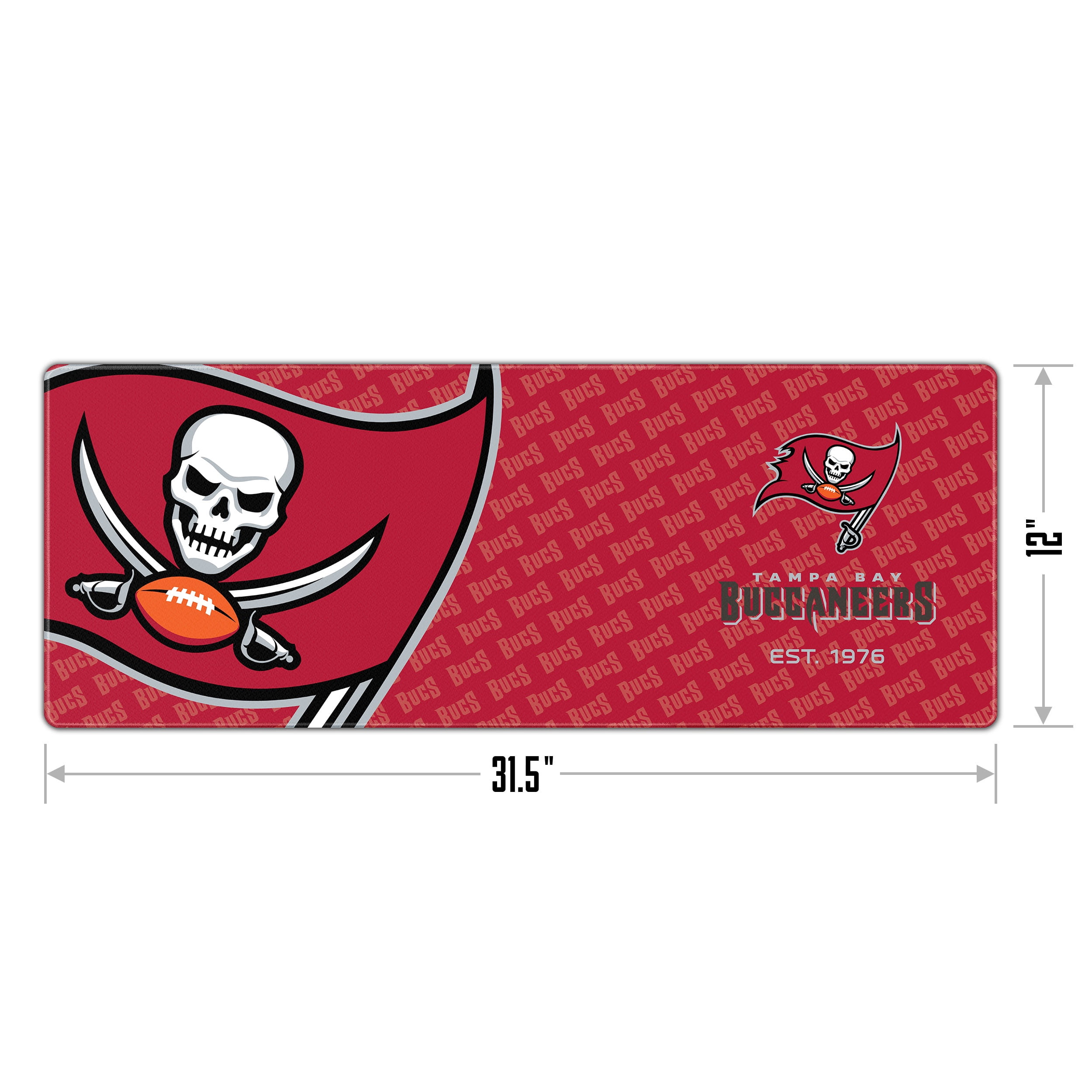 Tampa Bay Buccaneers Logo Series Desk Pad SMU