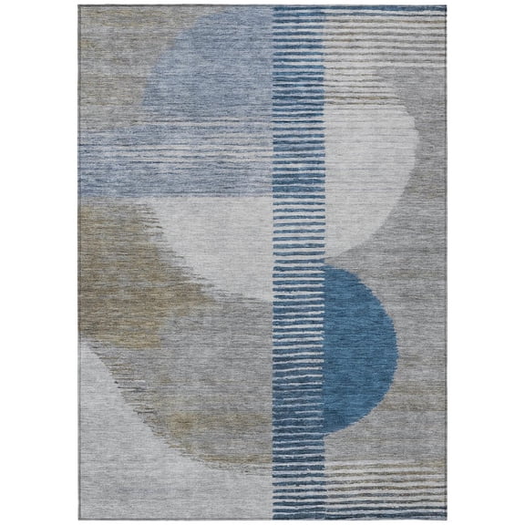 Dalyn Rugs Machine Washable Indoor/Outdoor Chantille Denim 10' x 14' Rug