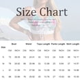 thumbnail image 3 of YIFUNIN Women's Sexy Printed Three Piece Bikini Set Swimsuit with Sarong Cover Up for Women Beach Vacation Honeymoon Pool Party,White M, 3 of 6