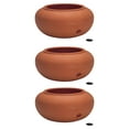 thumbnail image 1 of The HC Companies 21 Inch Garden Hose Pot, Terra Cotta (3 Pack), 1 of 6