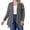 Gray, variant on Plus Size Women Cardigan Open Front Knit Outerwear, Long Sleeve Asymmetric Hem Lightweight Coat for All Season Wear Blue Oversized Zip up Hoodies for Women XL