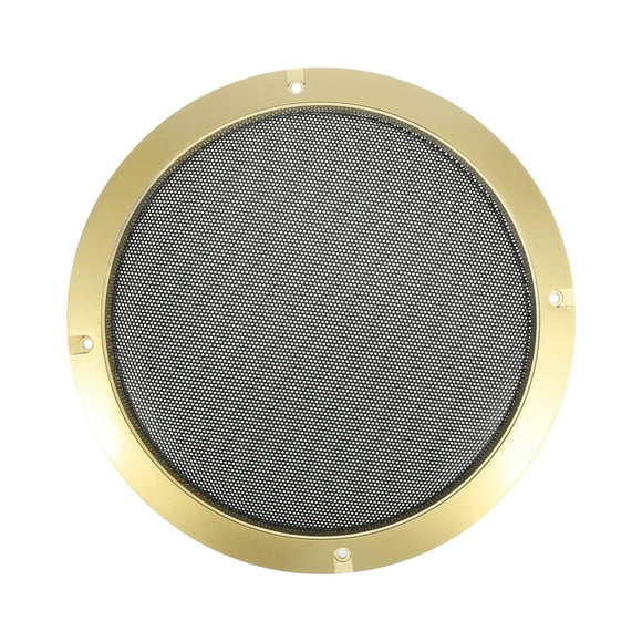 8'' Tono Dorado Coche Audio Altavoz Funda Malla Subwoofer Rejilla Protector