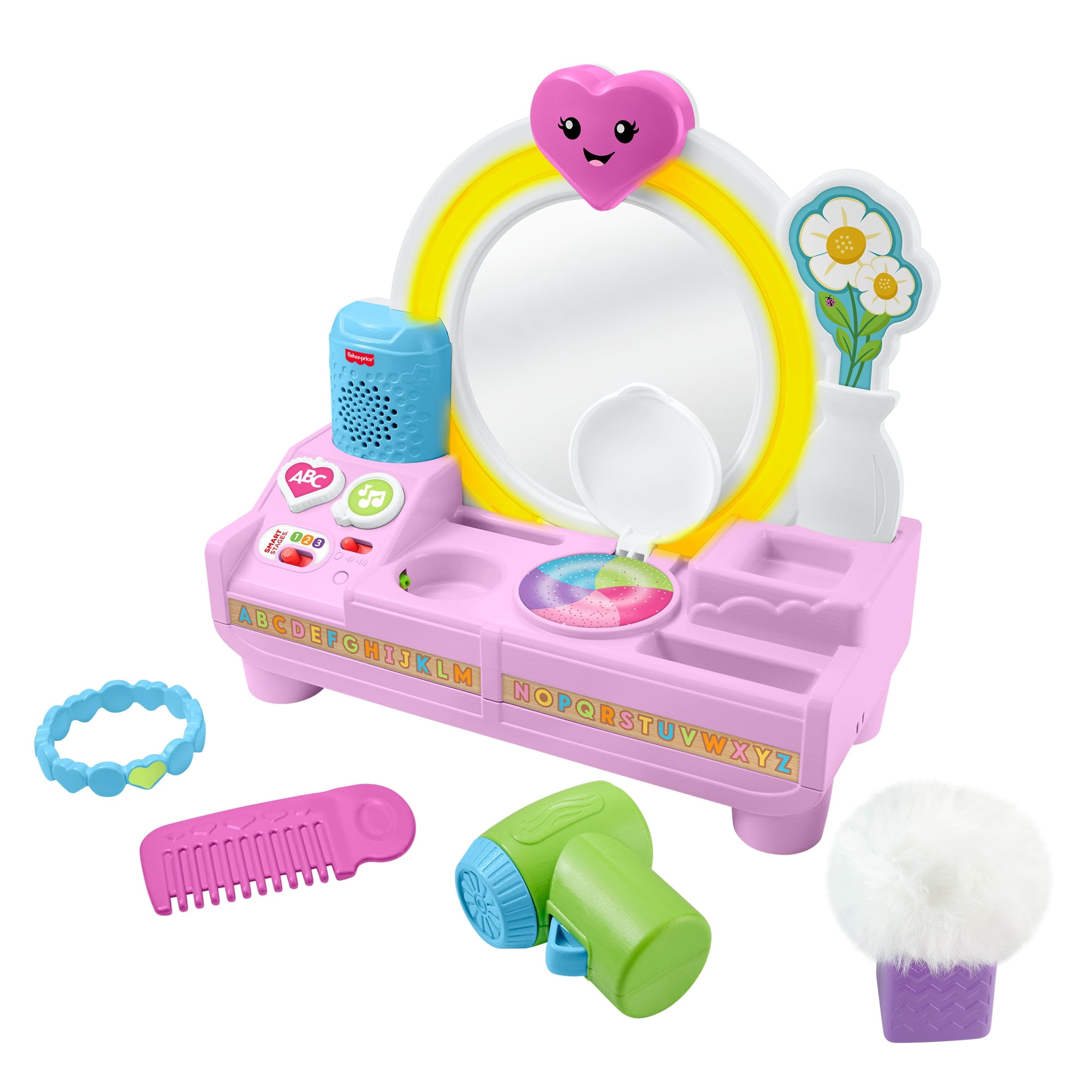 Fisher-Price Laugh & Learn Let s Get Ready Vanity Musical Playset for