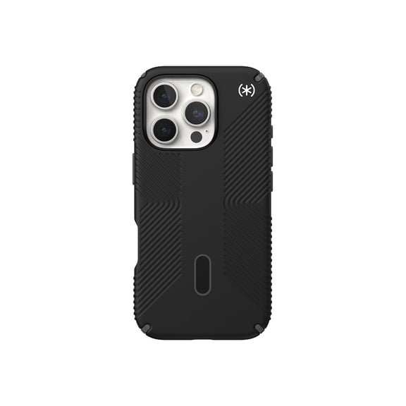 Speck Presidio2 Grip Case for MagSafe for Apple iPhone 16 Pro - Black