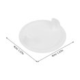 thumbnail image 2 of Luxshiny 50Pcs White Plastic Round Drill Hole Cover Caps for Home Furniture Use, 2 of 7