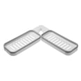 thumbnail image 3 of Punch-Free Rotating Storage Rack Plastic Suction Cup Bathroom Kitchen Storage Rack Organizer Shower Shelf, 3 of 8