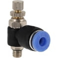 thumbnail image 3 of OD 4mm Tube SL4-M5 Pneumatic Air flow Regulator Throttle Valve Speed Control Valve Tube Water Hose Fittings Quick Connector(20Pcs), 3 of 7