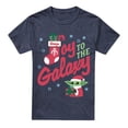 thumbnail image 1 of Star Wars: The Mandalorian T-Shirt Adulte Joy To The Galaxy Grogu en Polycoton, 1 of 6