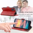 thumbnail image 4 of Case for OUKITEL K9 Pro Cover Leather Wallet Folio Case Book Design Flip Magnetic Closure - Red, 4 of 5