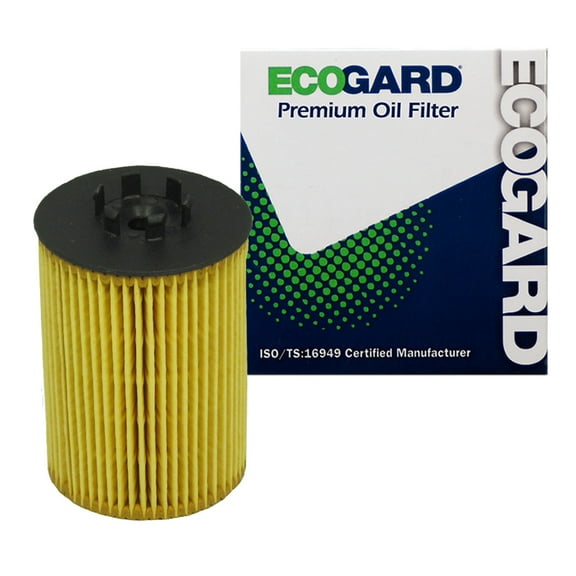ECOGARD X5511 Premium Cartridge Engine Oil Filter for Conventional Oil Fits BMW 745Li 4.4L 2002-2005, X5 4.4L 2004-2006, 745i 4.4L 2002-2005, 645Ci 4.4L 2004-2005, 545i 4.4L 2004-2005