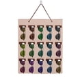 thumbnail image 2 of Bolsa de almacenamiento para gafas de sol, colgante para puerta de dormitorio, soporte para anteojos, joyería multiusos, soporte para adornos, Almacenamiento y organización del hogar Caqui Billuyoard HA065880-01, 2 of 6