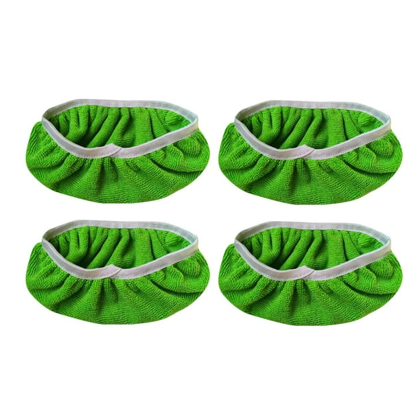 Promotion!Maojin Paquete De 4 Paño De Piso Húmedo Reutilizable,Paño De Trapeador De Piso,Cubierta De Trapeador De Barrido,Paquete De Repuesto Lavable Reutilizable Para Una Fácil Limpieza