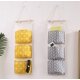 thumbnail image 3 of Bolsas de almacenamiento de 3 puertas, organizador de almacenamiento de pared multifuncional para colgar con 3 bolsillos, organizador de pared, estante de pared para baño (verde, amarillo, gris) Sincero Electrónica, 3 of 5