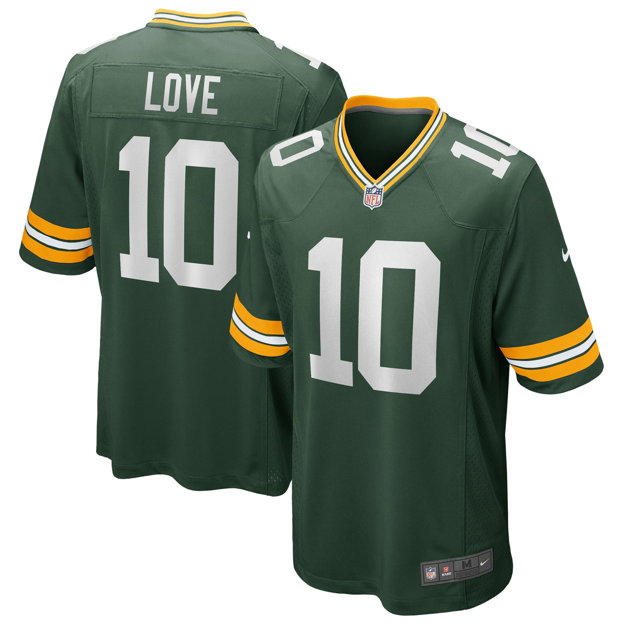 Jordan Love Green Bay Packers Nike 2020 NFL Draft First Round Pick Game Jersey - Green - Walmart ...