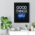 thumbnail image 5 of Good Things Motivation Wall Decor for Home Office Gym Inspiring Success Quote Print Ready to Hang Unframed, 5 of 9