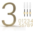 thumbnail image 6 of Mega Handles Outdoor House Numbers | Wall Mounted Numbers for Address | Heavy Duty Metal Numbers, 6 of 8