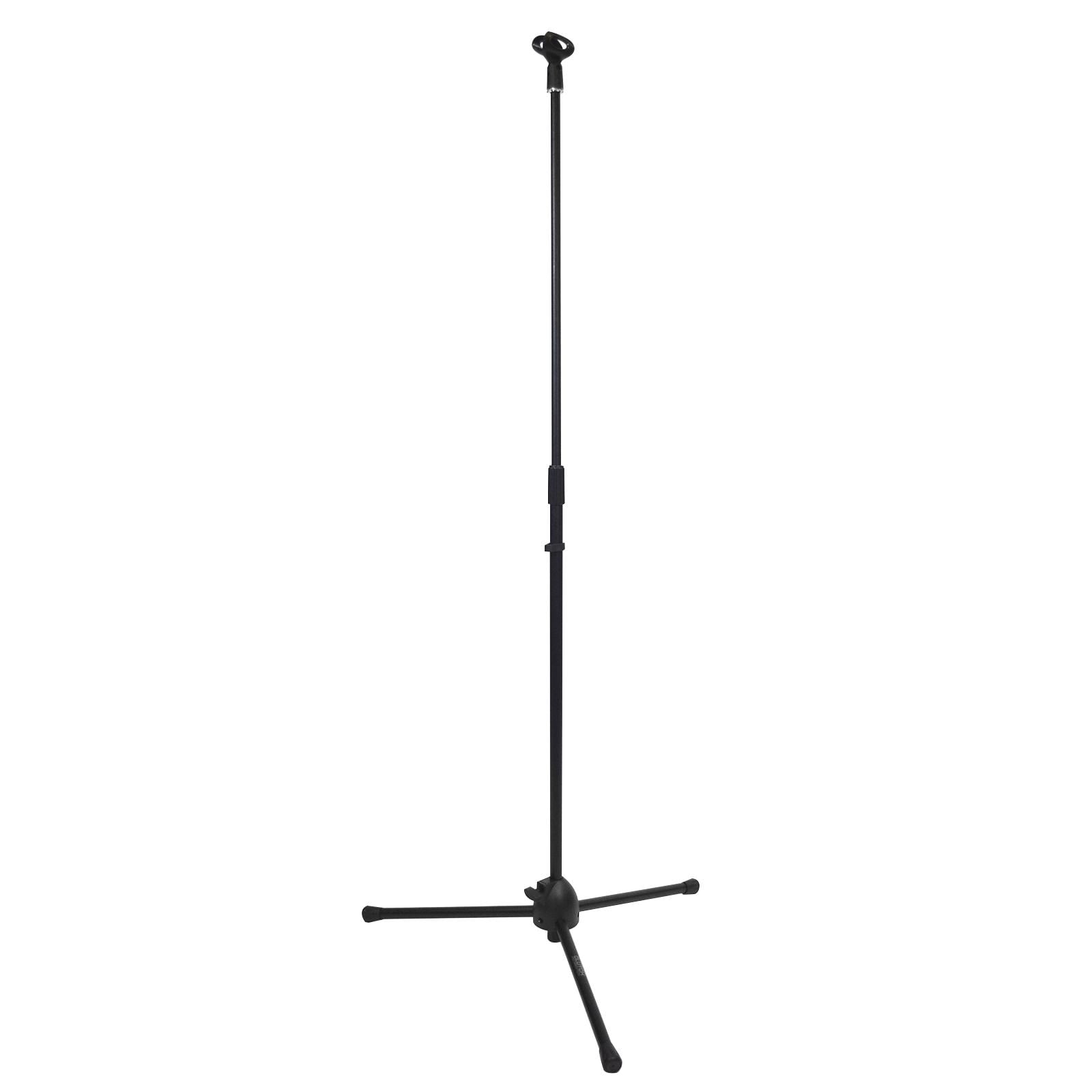 (4) Clutch CL-MB100PK Microphone Stands with Mic Clips & Durable Carry Bags Package